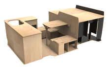 Load image into Gallery viewer, Camper Van Conversion Kit (LARGE CARGO)